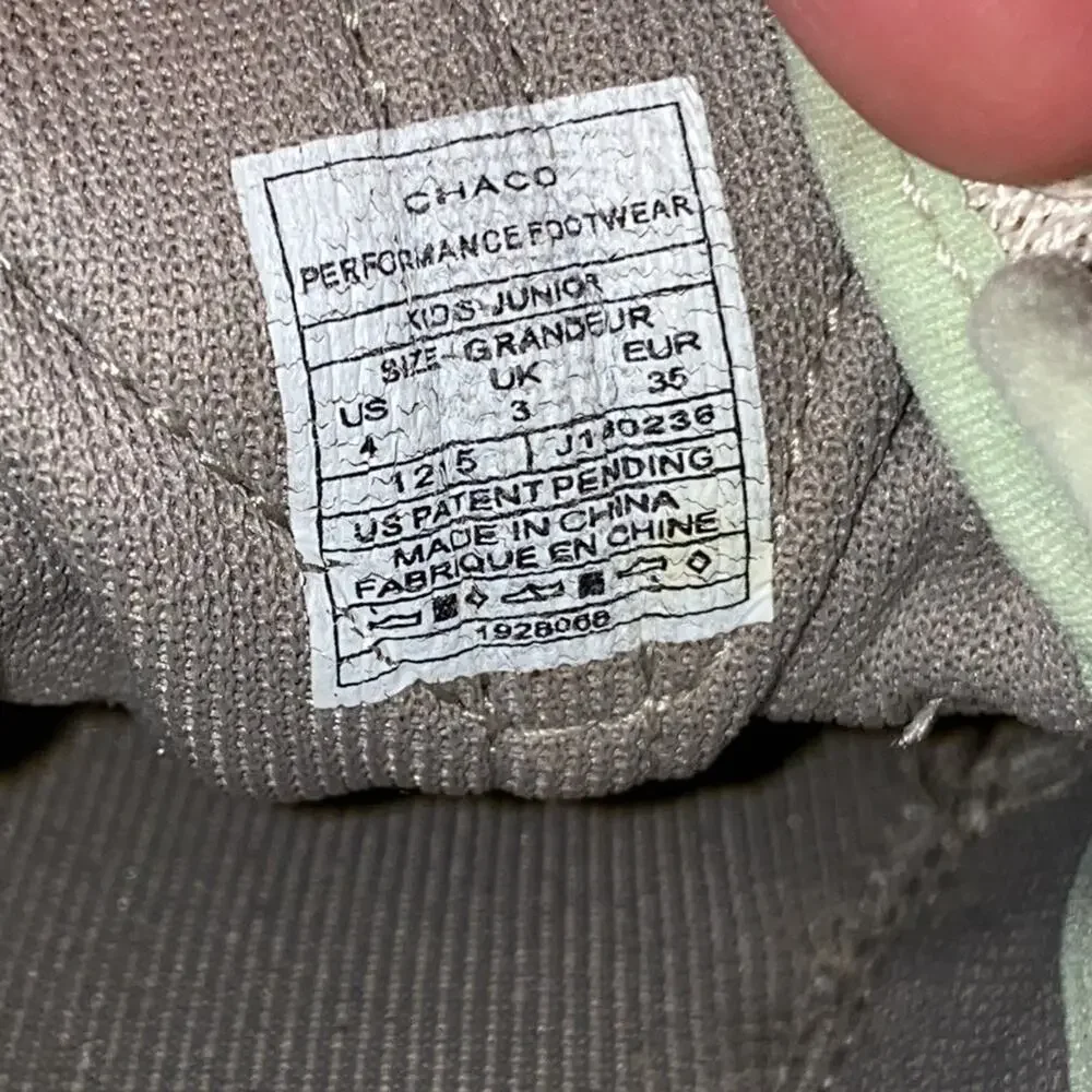 Chaco Outcross Youth Sandals 4